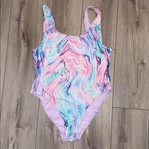 Colorful one piece suit!